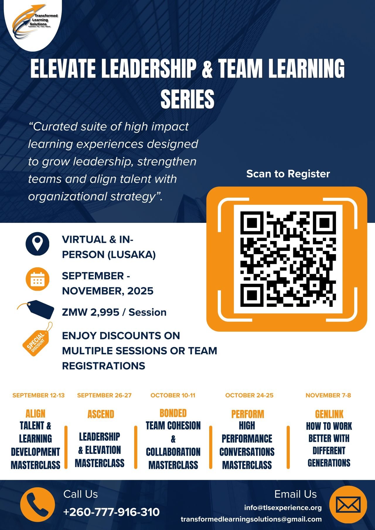 𝐄𝐥𝐞𝐯𝐚𝐭𝐞 𝐋𝐞𝐚𝐝𝐞𝐫𝐬𝐡𝐢𝐩 & 𝐓𝐞𝐚𝐦 𝐋𝐞𝐚𝐫𝐧𝐢𝐧𝐠 𝐒𝐞𝐫𝐢𝐞𝐬